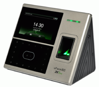 Máy chấm công khuôn mặt và vân tay ZKTeco uFace 800